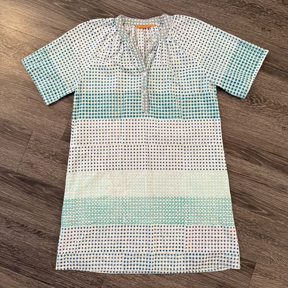 Oliphant Green Astrid Pocket Dress